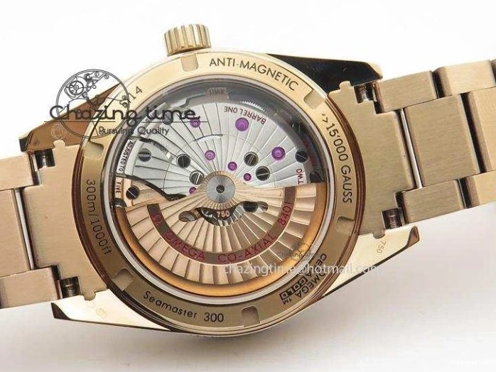 0123 Vibrant Seamaster 300 Master Co-Axial Liquidmetal V6F Best Edition RG On RG Bracelet A8400 (Free Nylon Strap) 8265